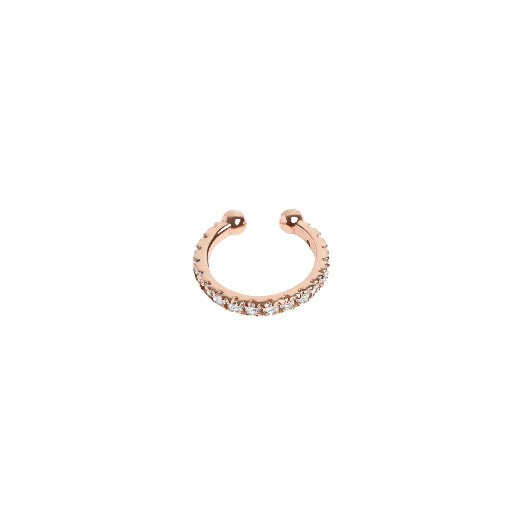 Mini Ear Cuff with Diamonds sold by Aurate product image thumbnail 2