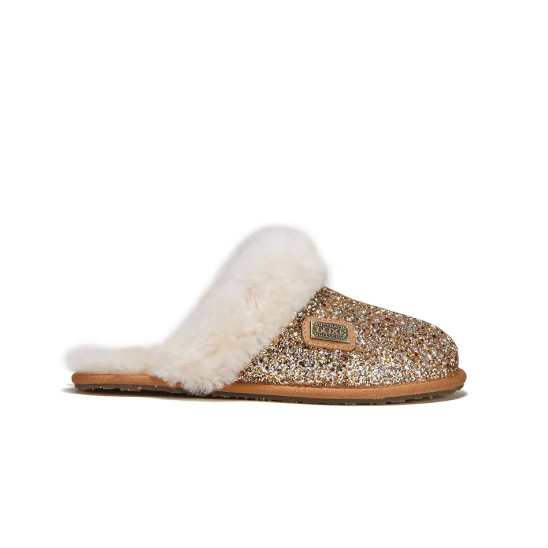 CLOSED MULE GOLD SPACE DUST sold by Australia Luxe Collective