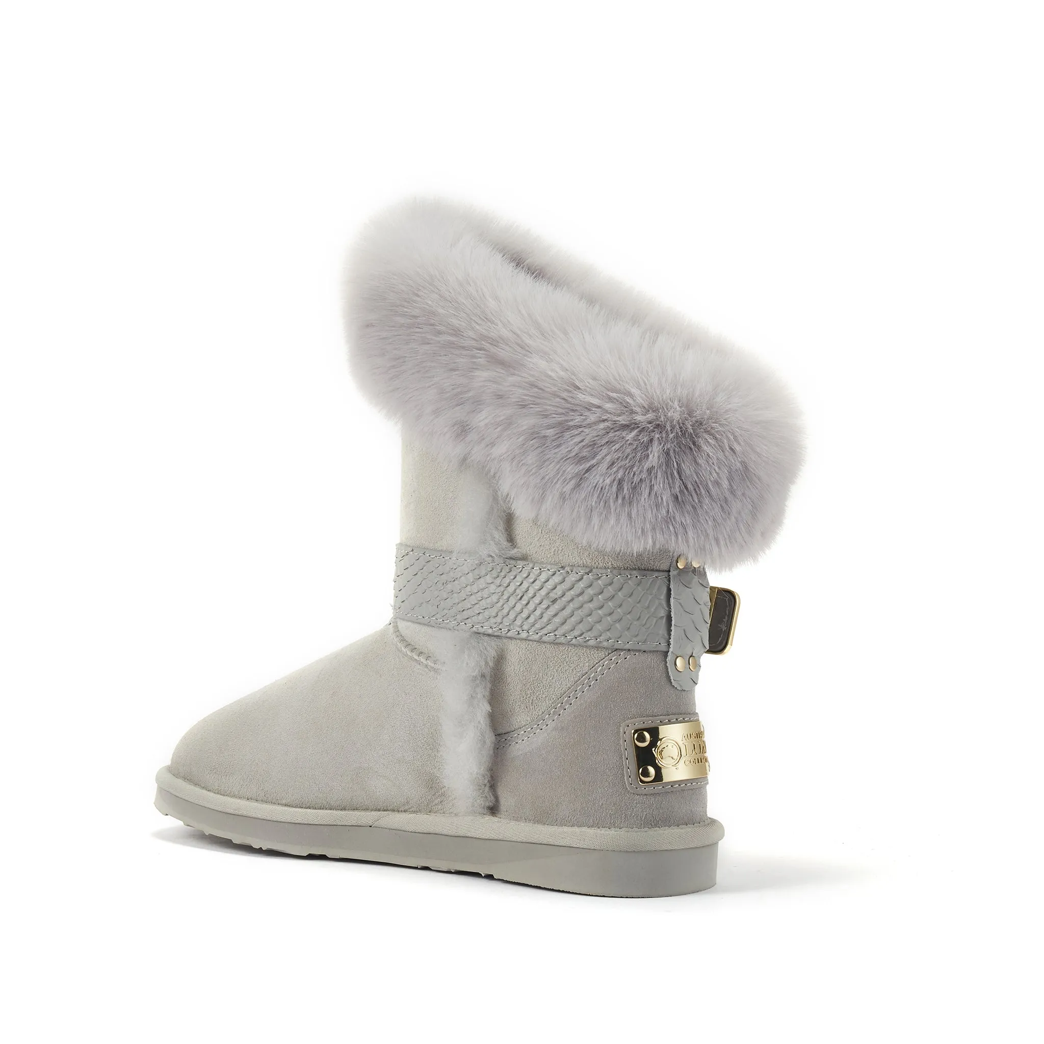 TSAR SHORT ICE GRAY sold by Australia Luxe Collective product image thumbnail 3