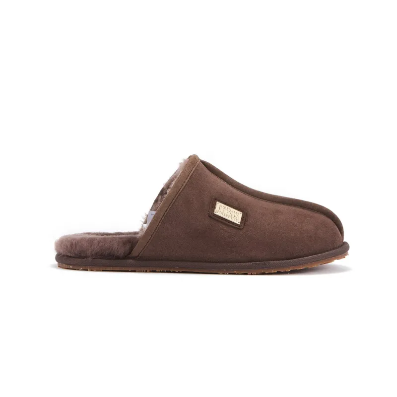 MENS CLOSED MULE BURNT sold by Australia Luxe Collective