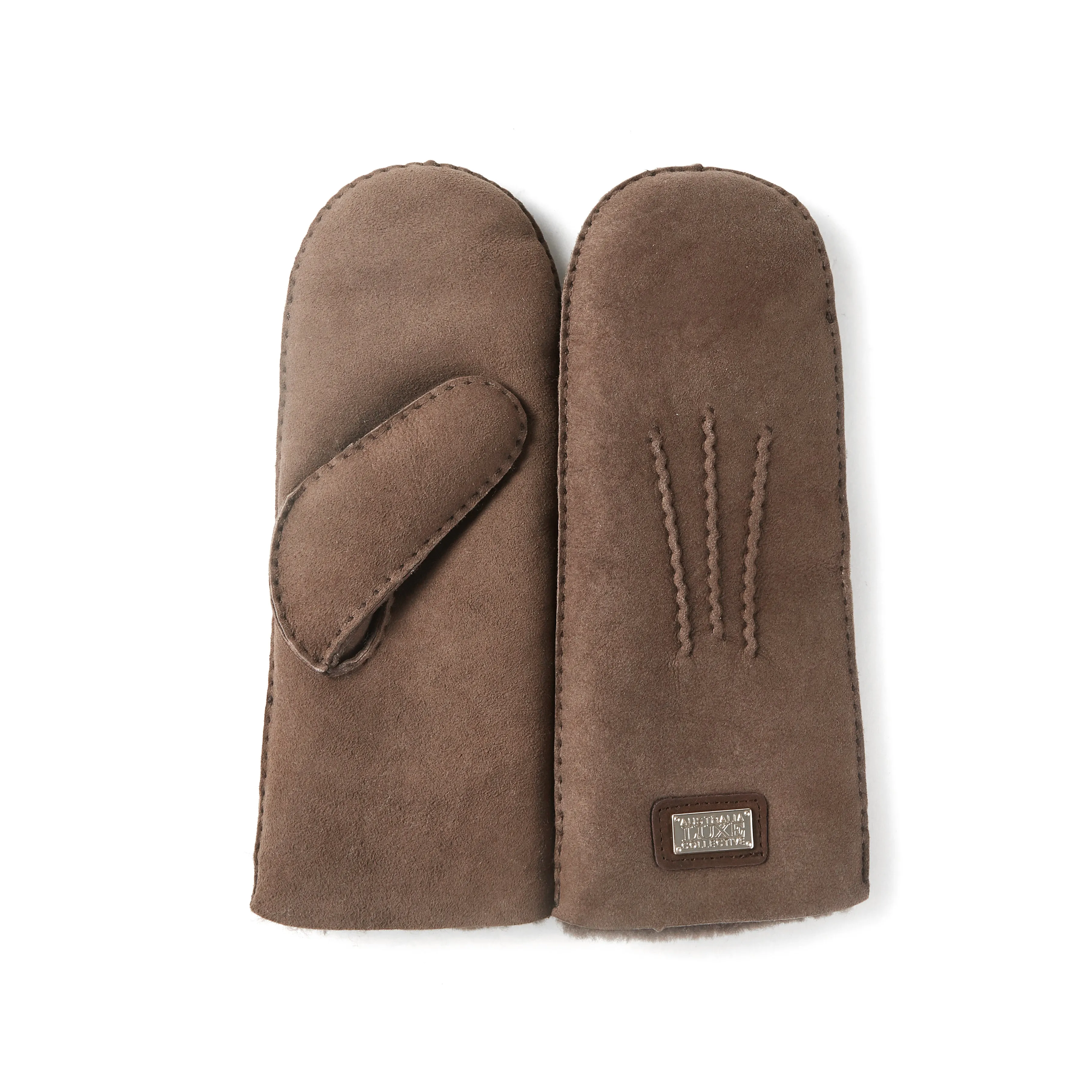 MITTS SUEDE BURNT sold by Australia Luxe Collective