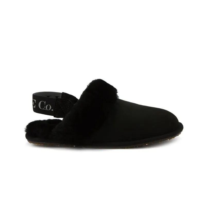 MULE SLINGBACK BLACK sold by Australia Luxe Collective