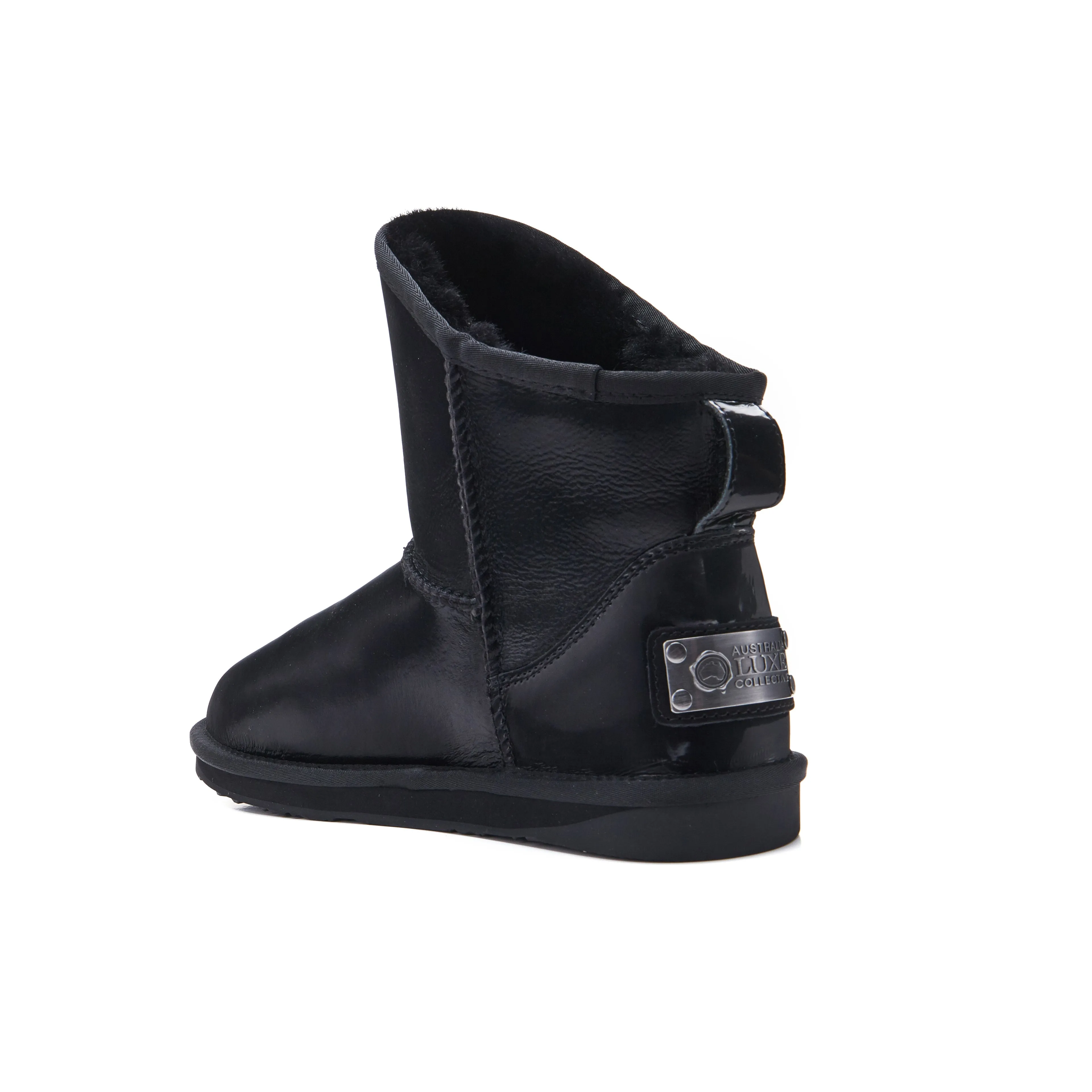 COSY XTRA SHORT SATIN BLACK sold by Australia Luxe Collective product image thumbnail 3