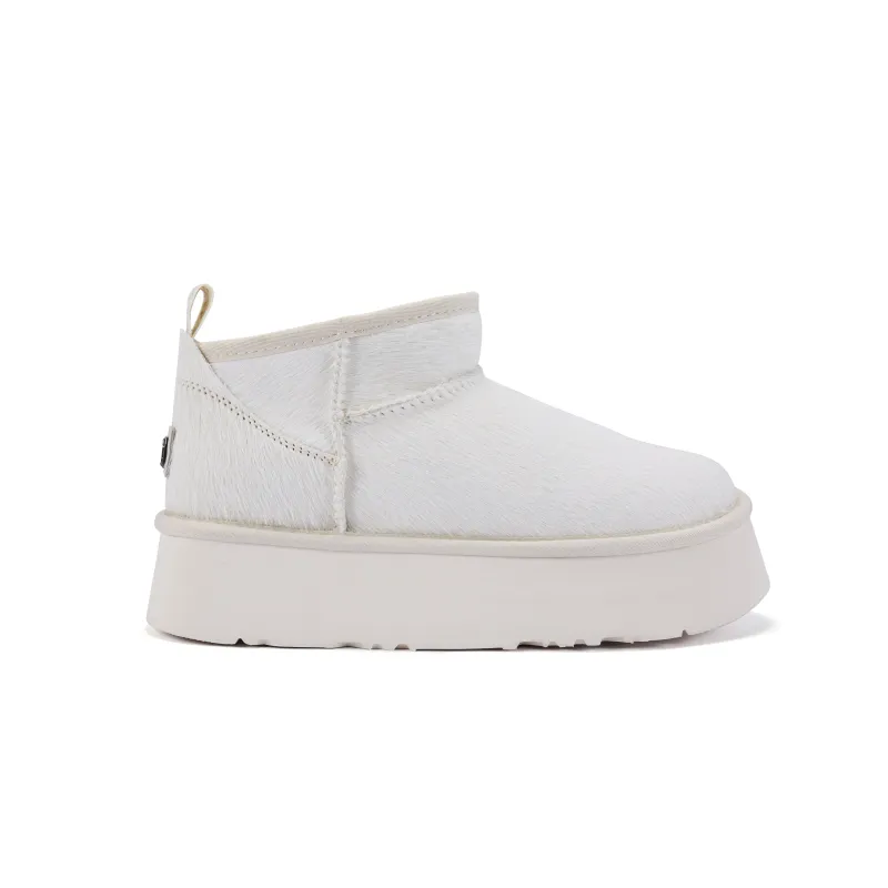 COSY ULTRA SHORT PLATFOAM CREAM made by Australia Luxe Collective