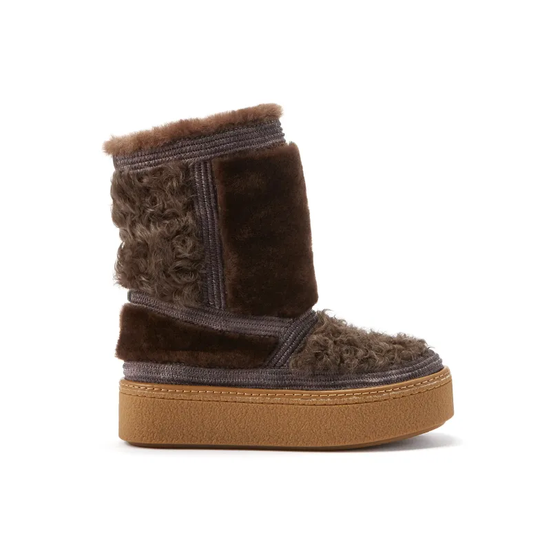 NJORDE BOOTS BURNT made by Australia Luxe Collective