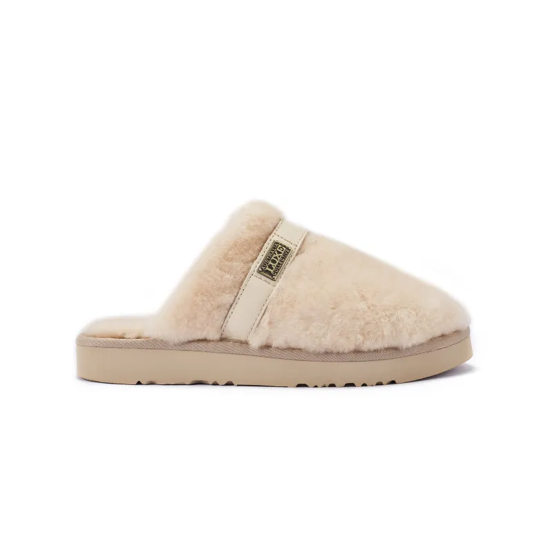 GRACE SLIPPERS SAND made by Australia Luxe Collective