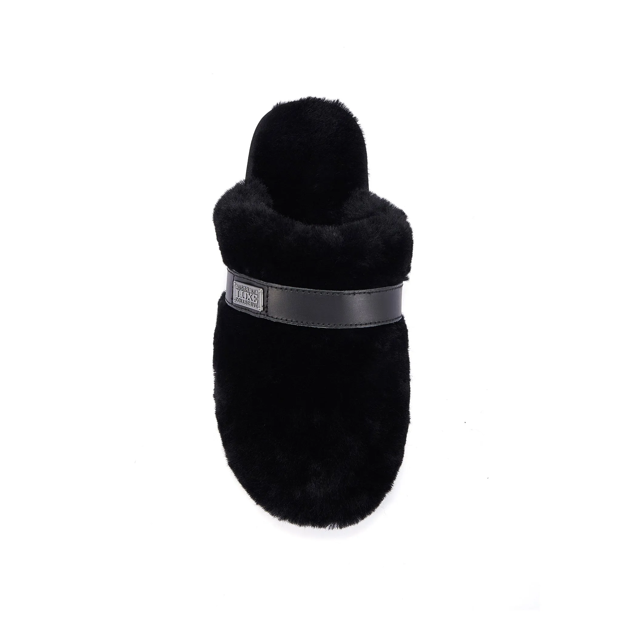 GRACE SLIPPERS BLACK sold by Australia Luxe Collective product image thumbnail 5