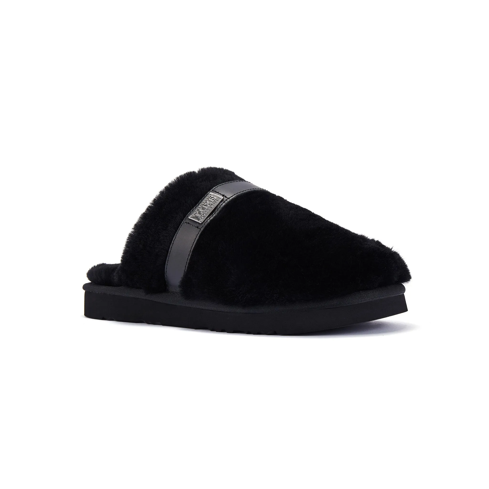 GRACE SLIPPERS BLACK sold by Australia Luxe Collective product image thumbnail 2