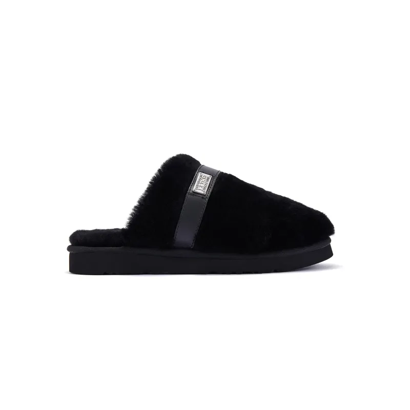 GRACE SLIPPERS BLACK made by Australia Luxe Collective