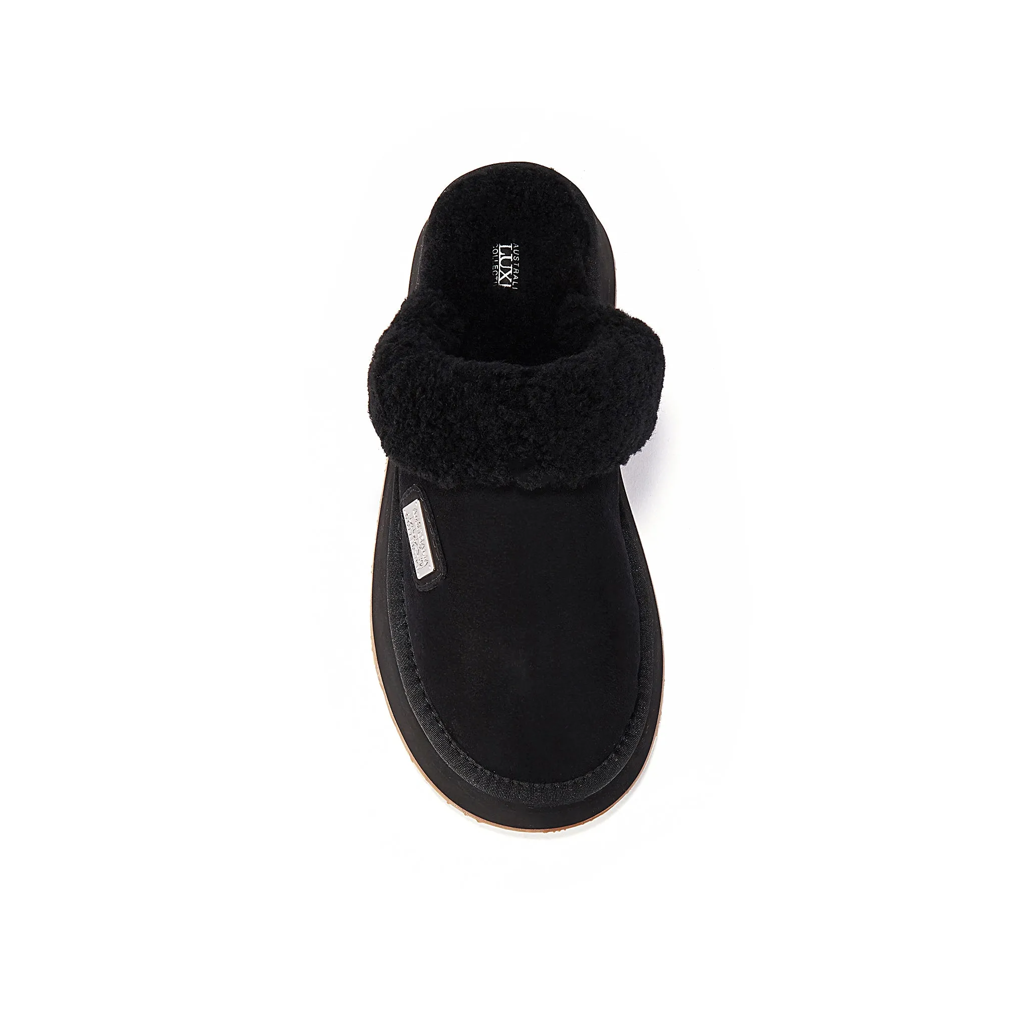 MULE PLATFOAM SLIPPERS SUEDE BLACK sold by Australia Luxe Collective product image thumbnail 5
