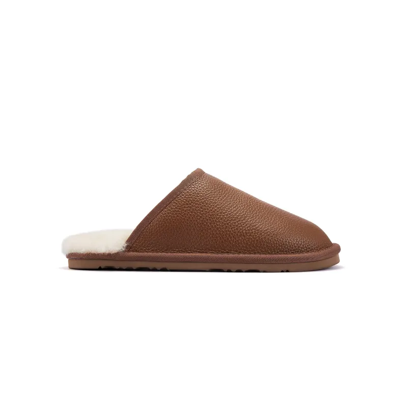 MENS MOOL SLIPPERS WHISKY made by Australia Luxe Collective