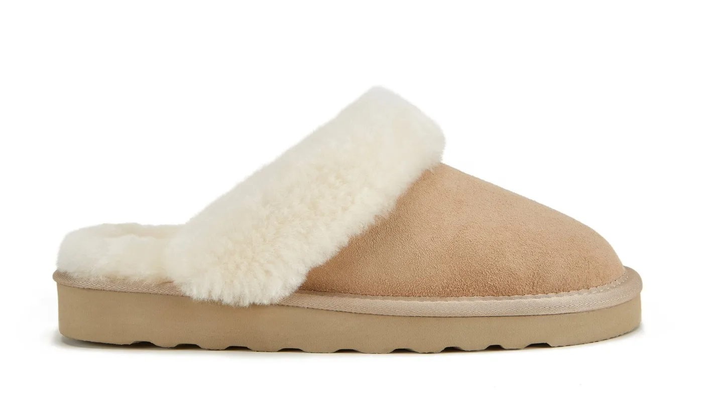 MOOL SLIPPERS SAND made by Australia Luxe Collective