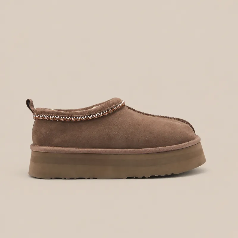 OUTBACK PLATFOAM BRAID SHOES CLAY made by Australia Luxe Collective