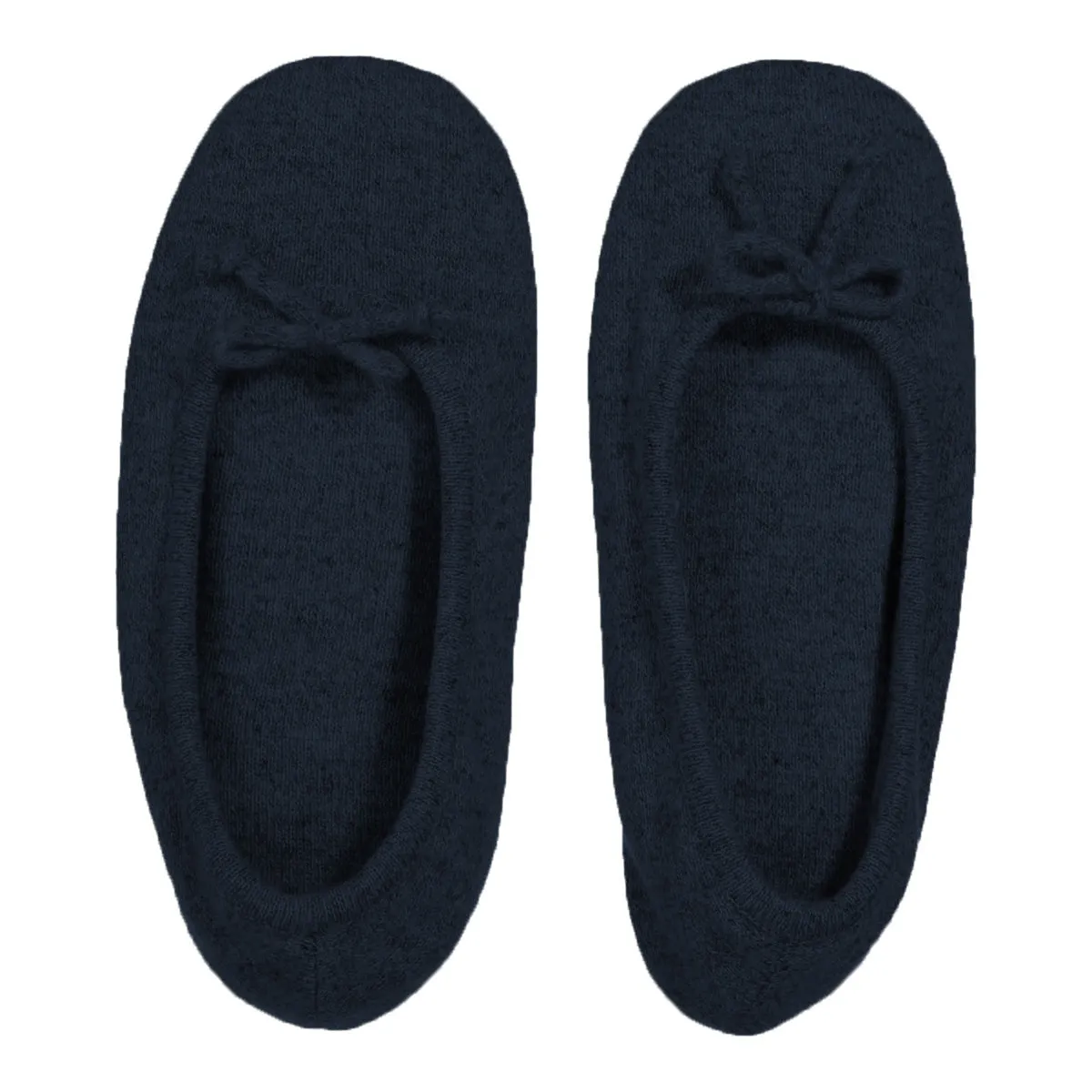 Cashmere Slippers in Navy sold by Autumn Cashmere