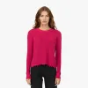 Distressed Scallop Shaker in Barbie sold by Autumn Cashmere