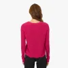 Distressed Scallop Shaker in Barbie sold by Autumn Cashmere