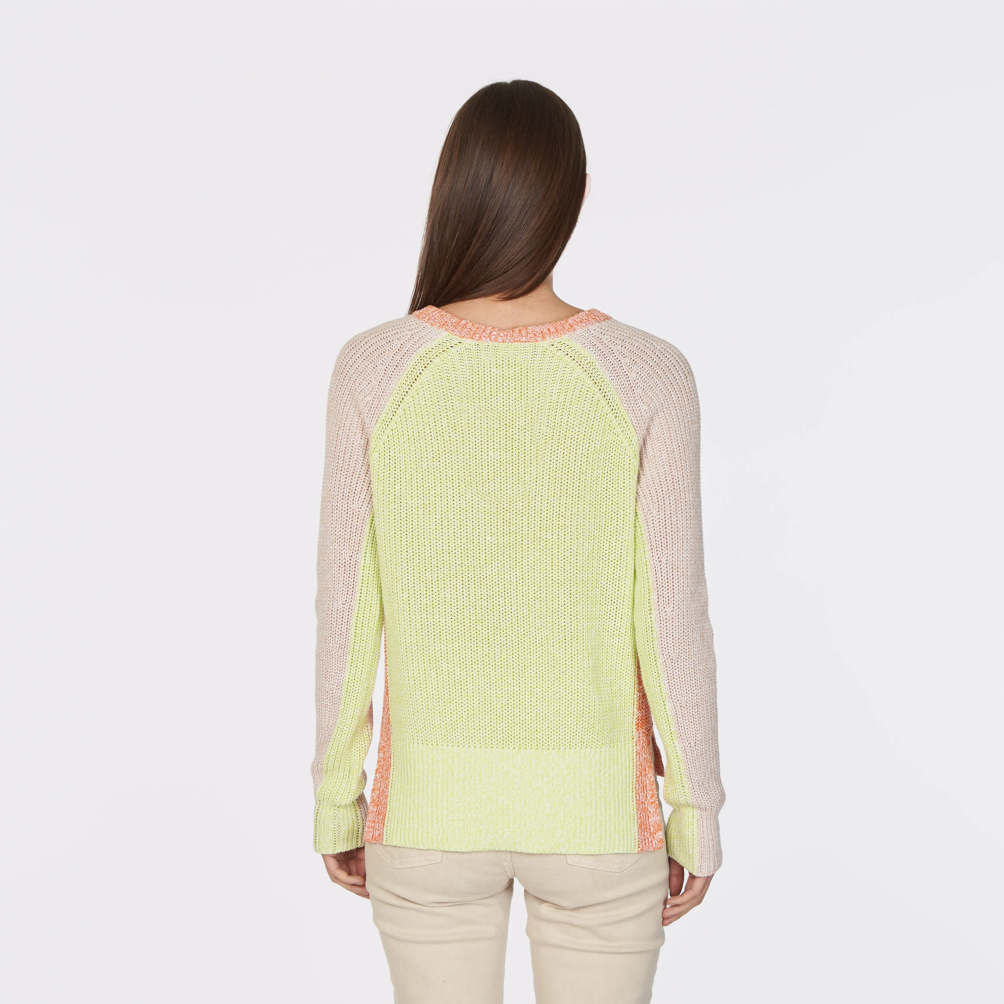 Marled Color Block Shaker sold by Autumn Cashmere product image thumbnail 5