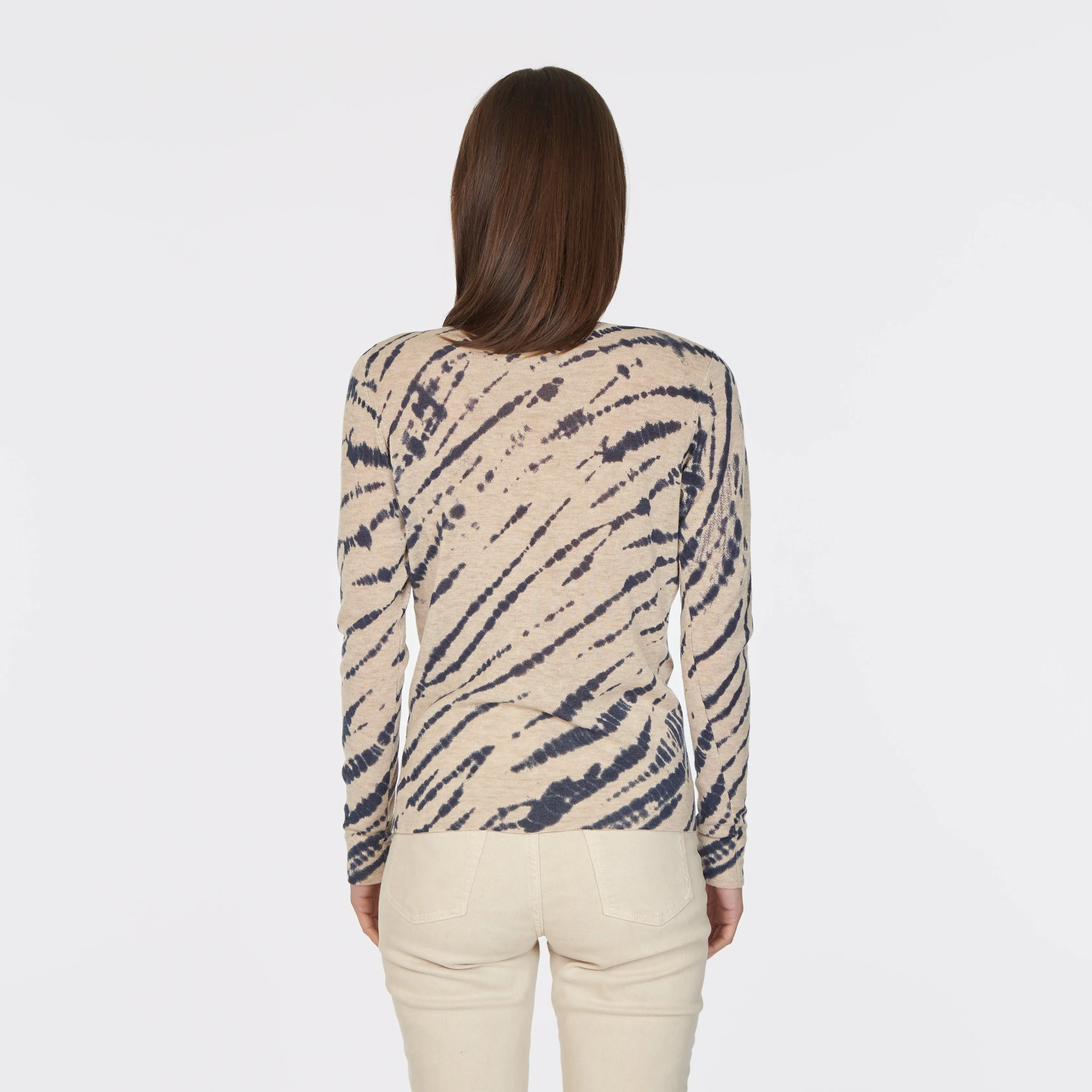 Ink Blot Sheer Crew sold by Autumn Cashmere product image thumbnail 4