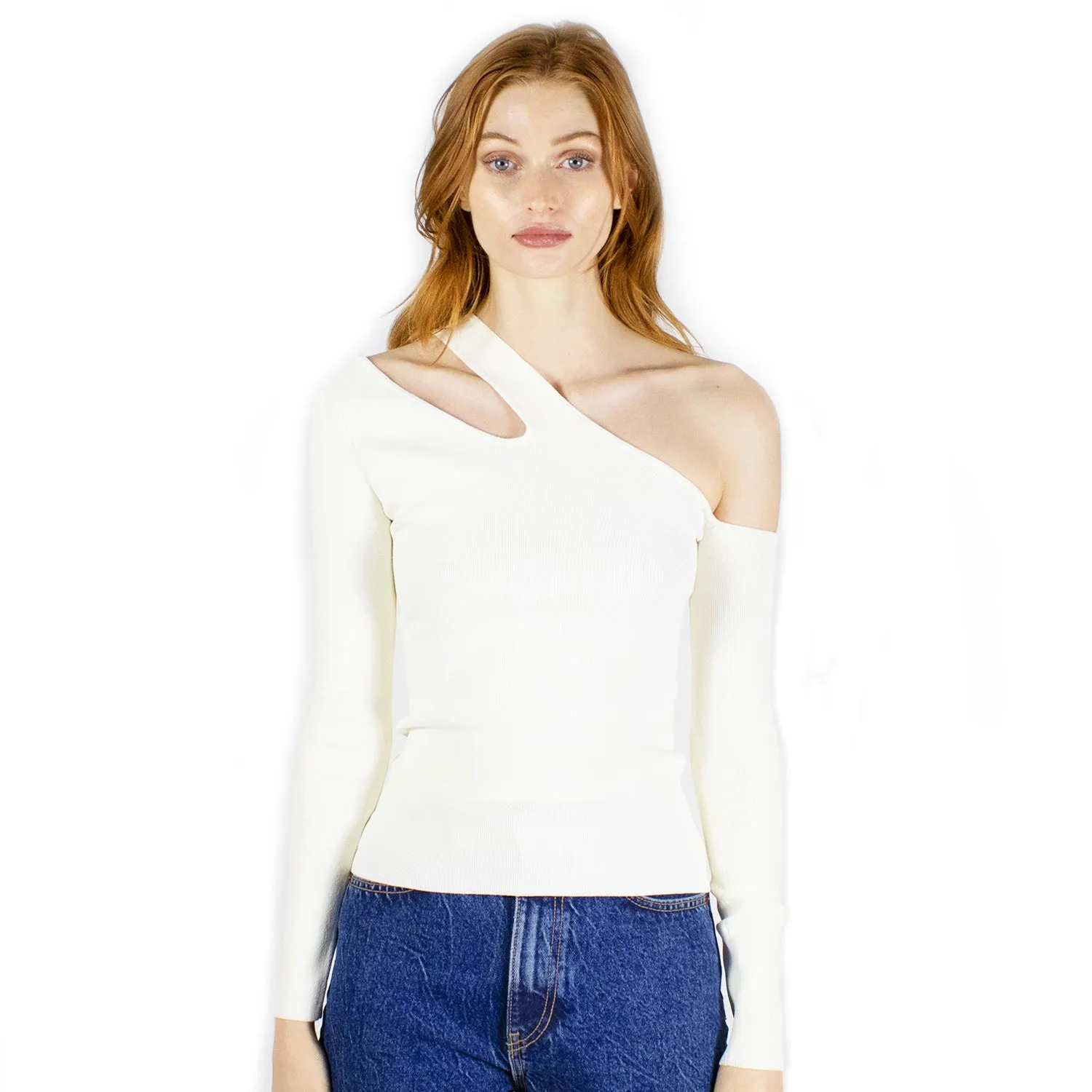L/S Slash One Shoulder sold by Autumn Cashmere product image thumbnail 3