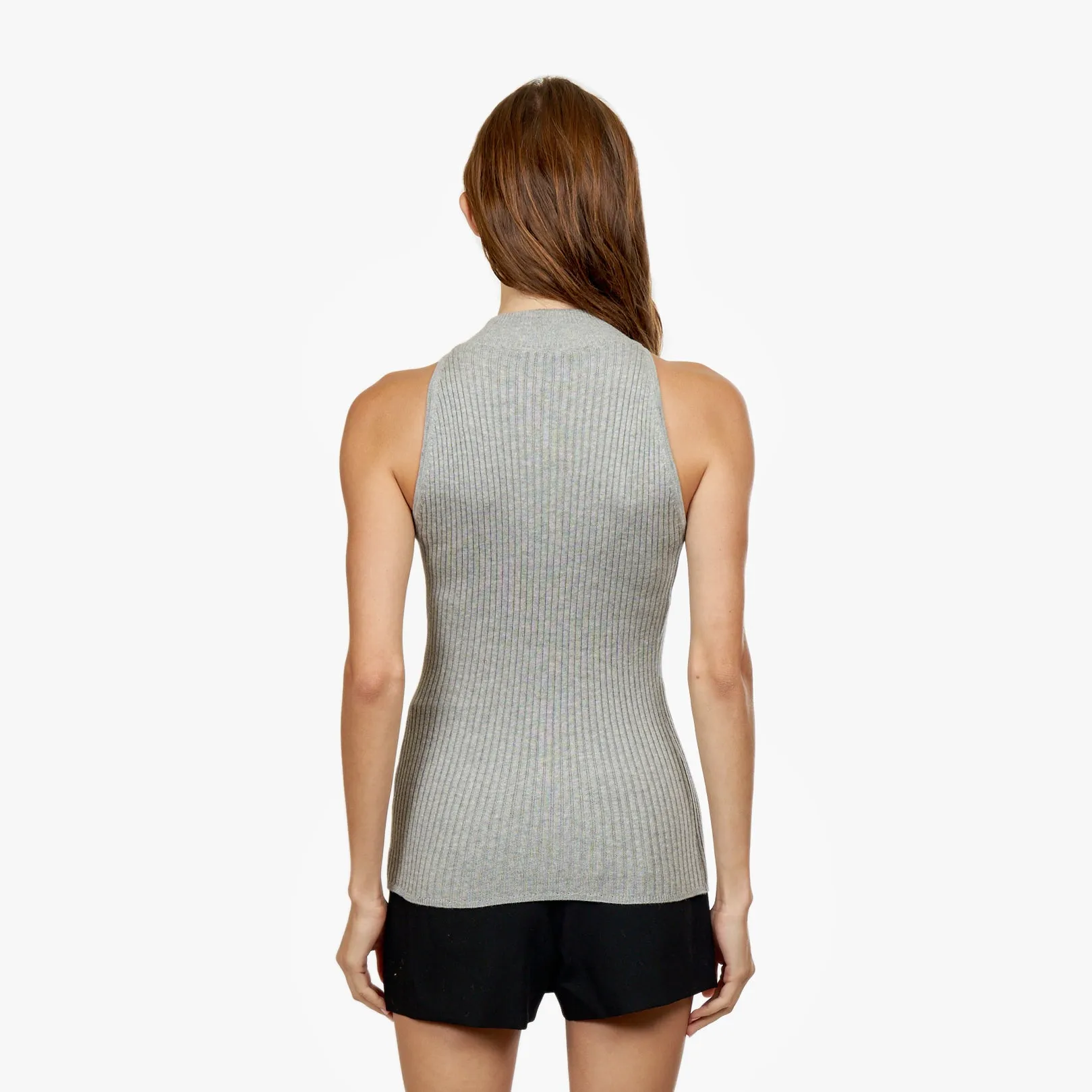 Rib Mock Halter in Sweatshirt sold by Autumn Cashmere product image thumbnail 4