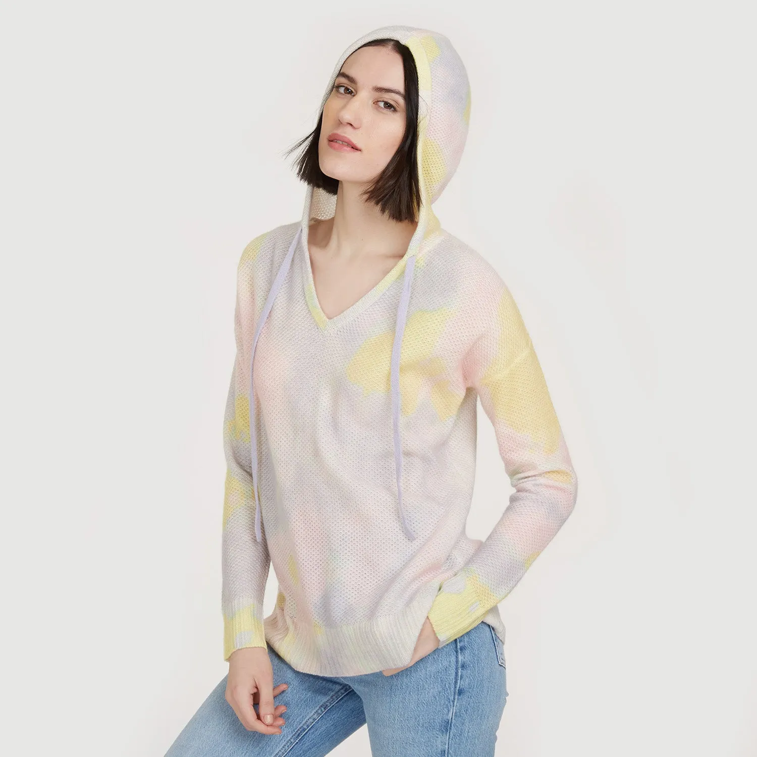 Blotch Print Honeycomb Hoodie sold by Autumn Cashmere product image thumbnail 3