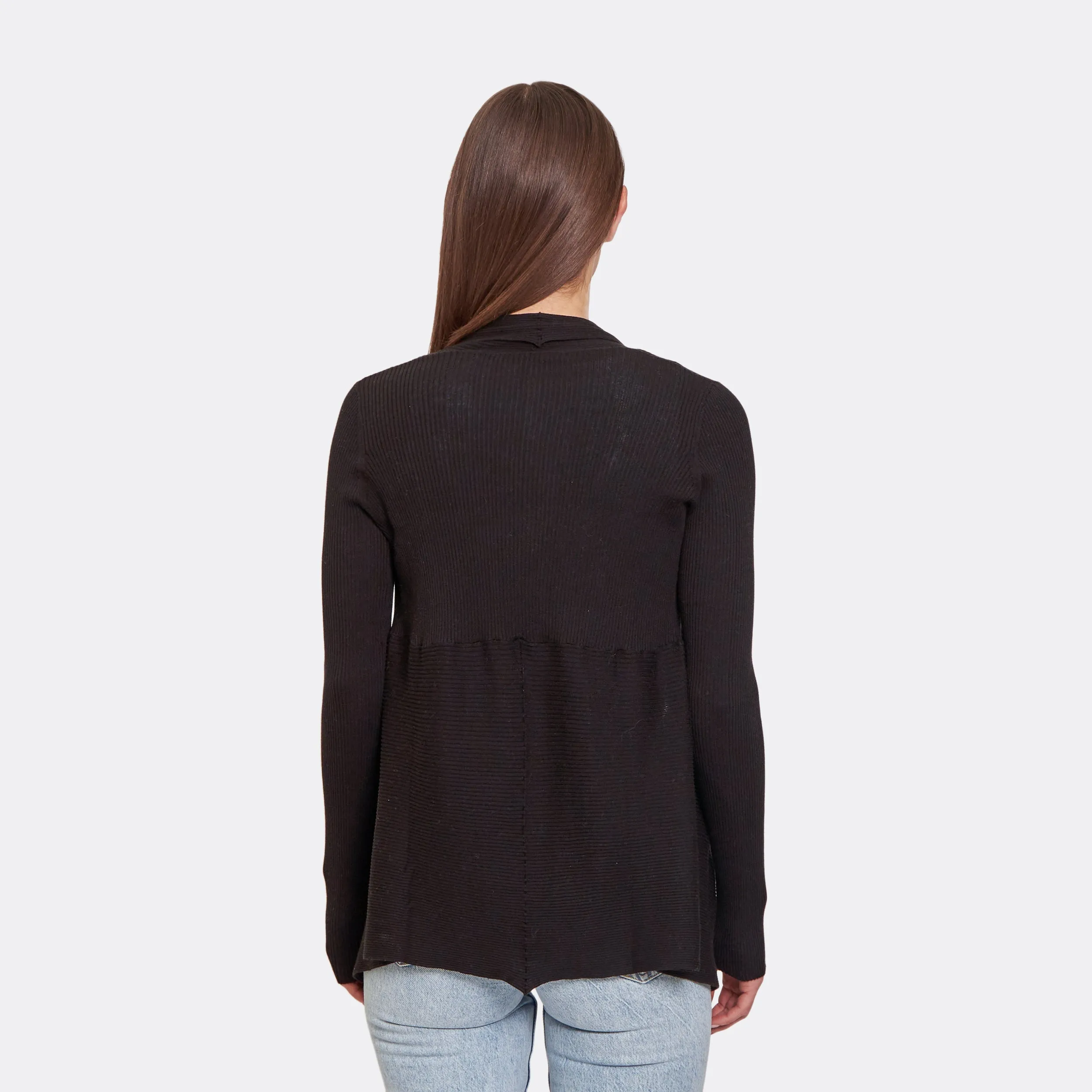 Rib Drape in Black sold by Autumn Cashmere product image thumbnail 4