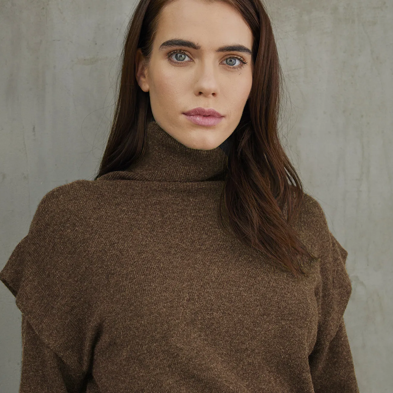 Flange Shoulder Turtleneck sold by Autumn Cashmere product image thumbnail 2