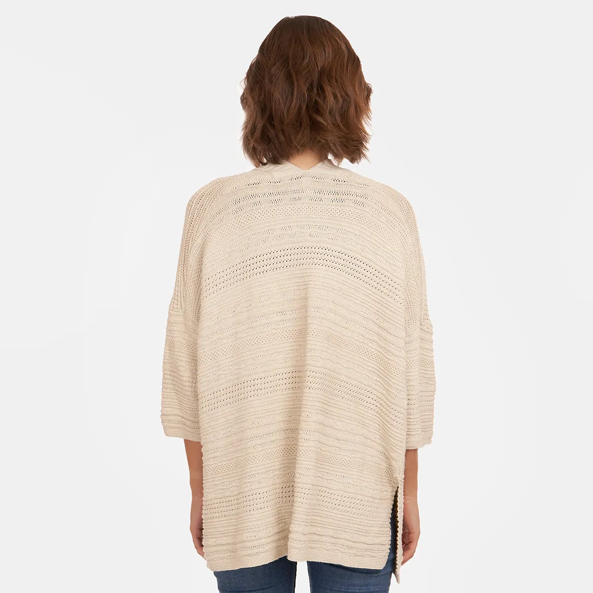 Open Stitch Beach Duster in Hemp sold by Autumn Cashmere product image thumbnail 3