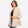 Open Stitch Beach Duster in Hemp sold by Autumn Cashmere