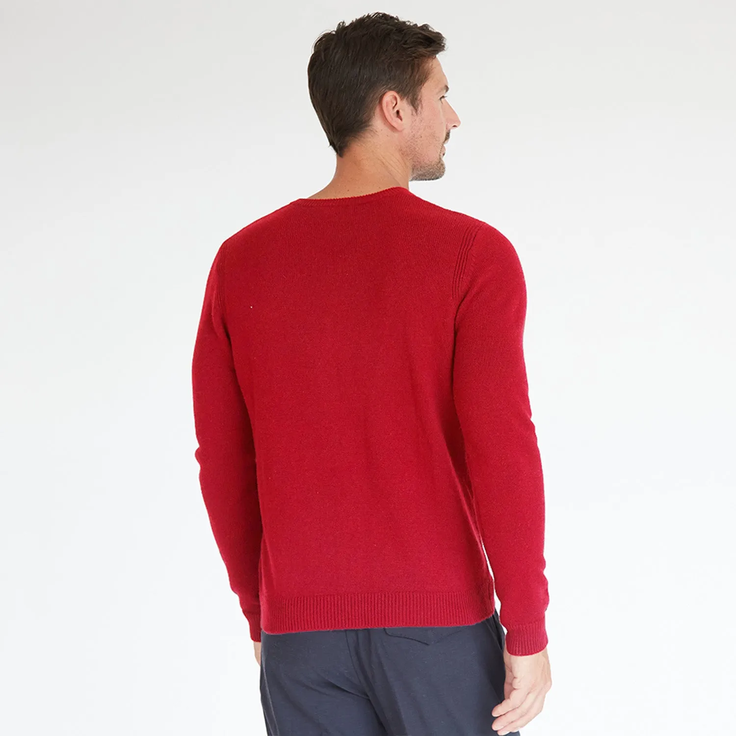 Basic V-Neck in Red sold by Autumn Cashmere product image thumbnail 3