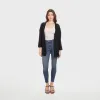 Open Pointelle Duster in Navy Blue sold by Autumn Cashmere