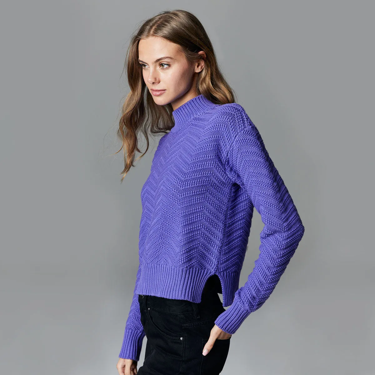 Chevron Mock sold by Autumn Cashmere