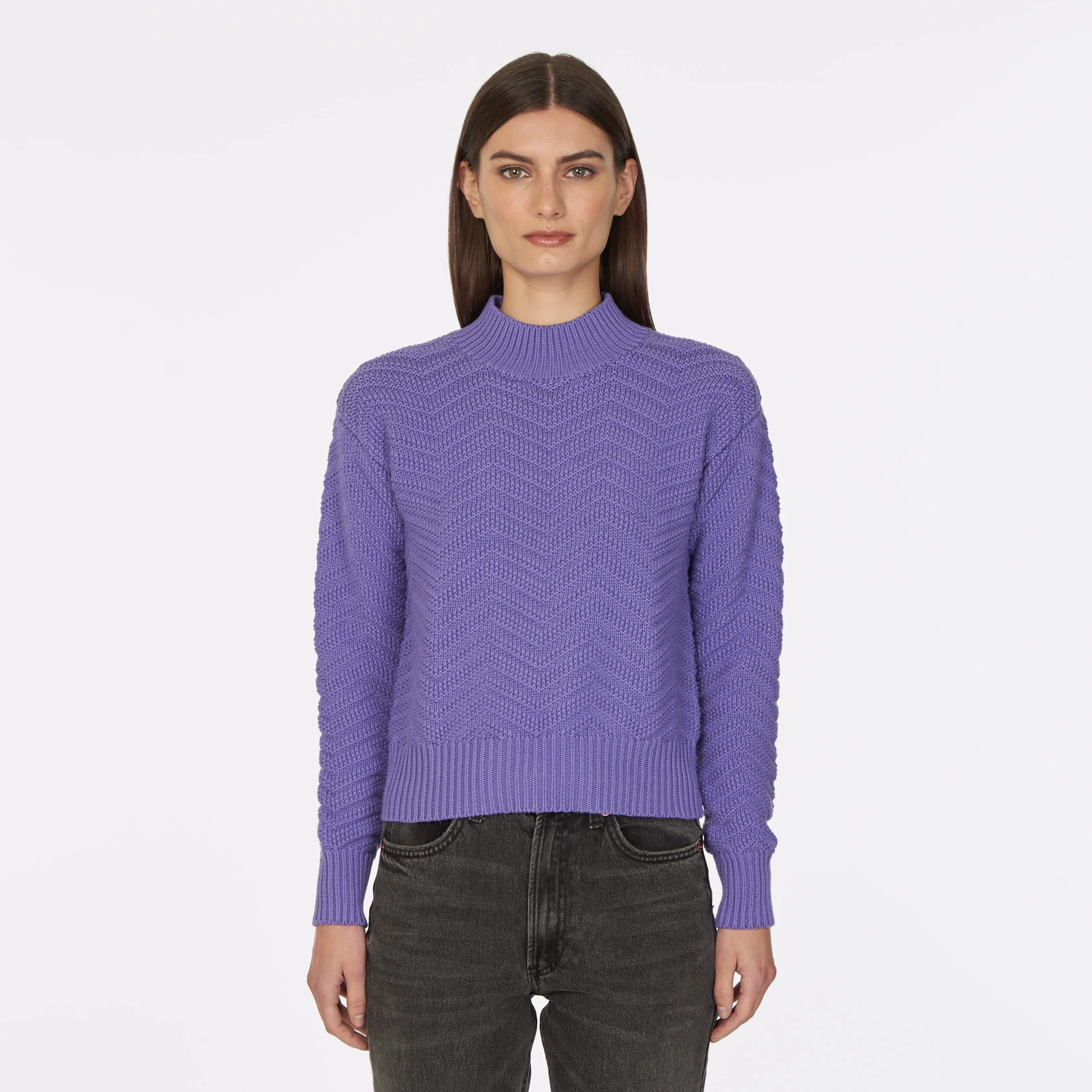 Chevron Mock sold by Autumn Cashmere product image thumbnail 4