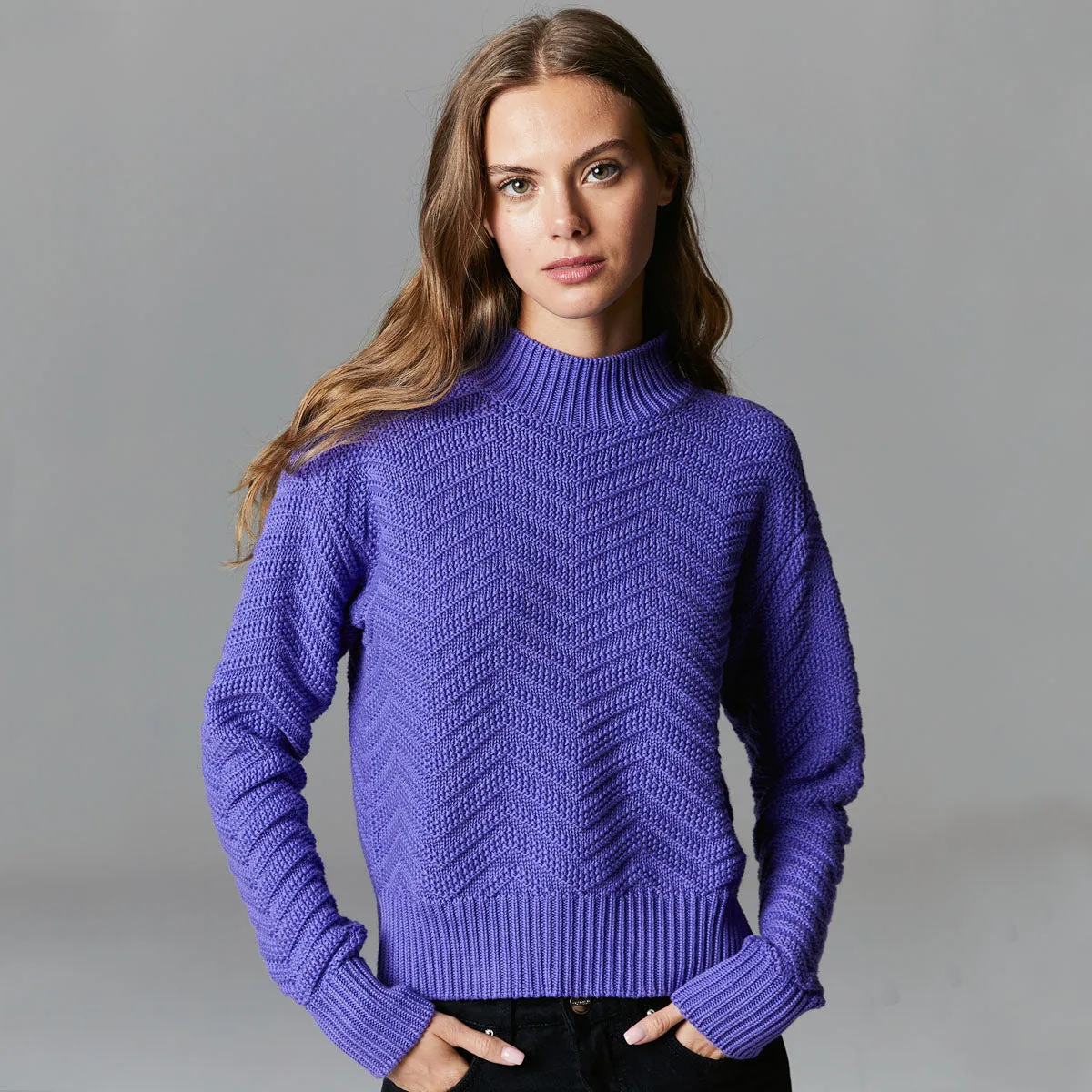 Chevron Mock sold by Autumn Cashmere product image thumbnail 2