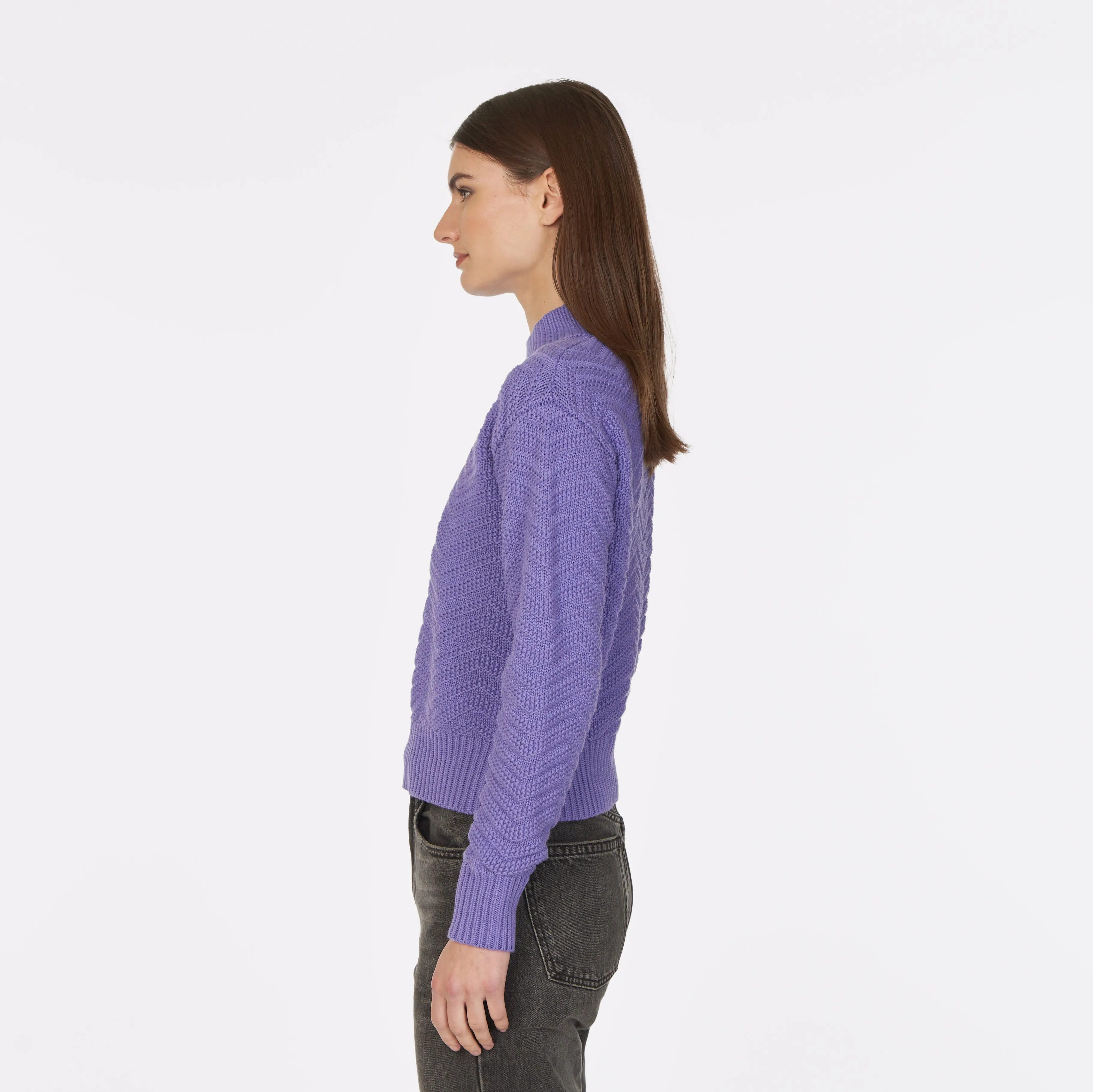 Chevron Mock sold by Autumn Cashmere product image thumbnail 5