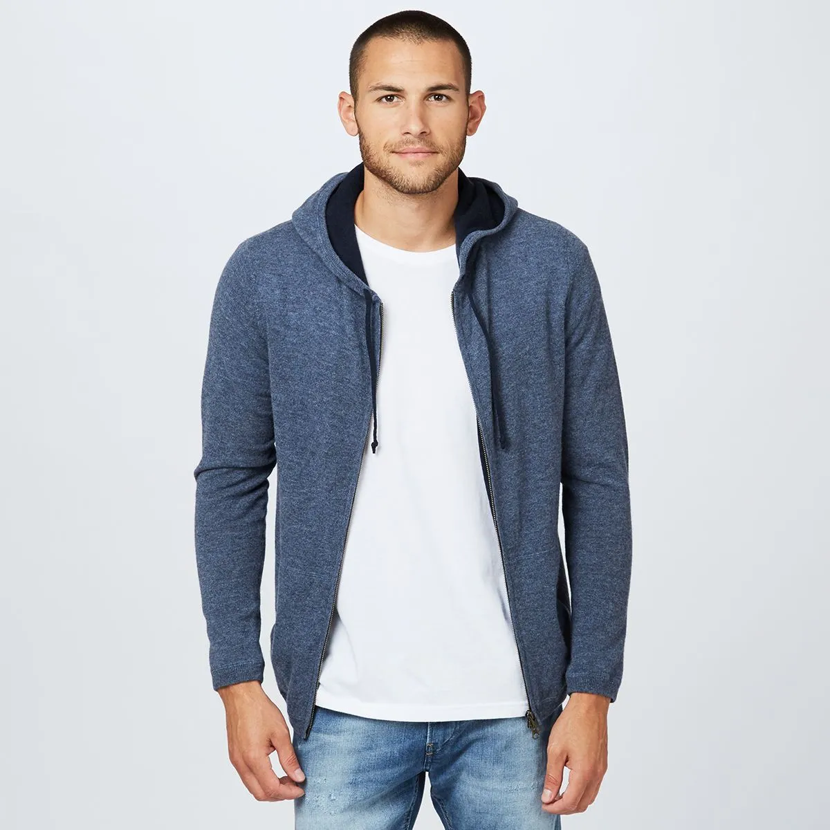Cashmere Full Zip Hoodie sold by Autumn Cashmere product image thumbnail 4