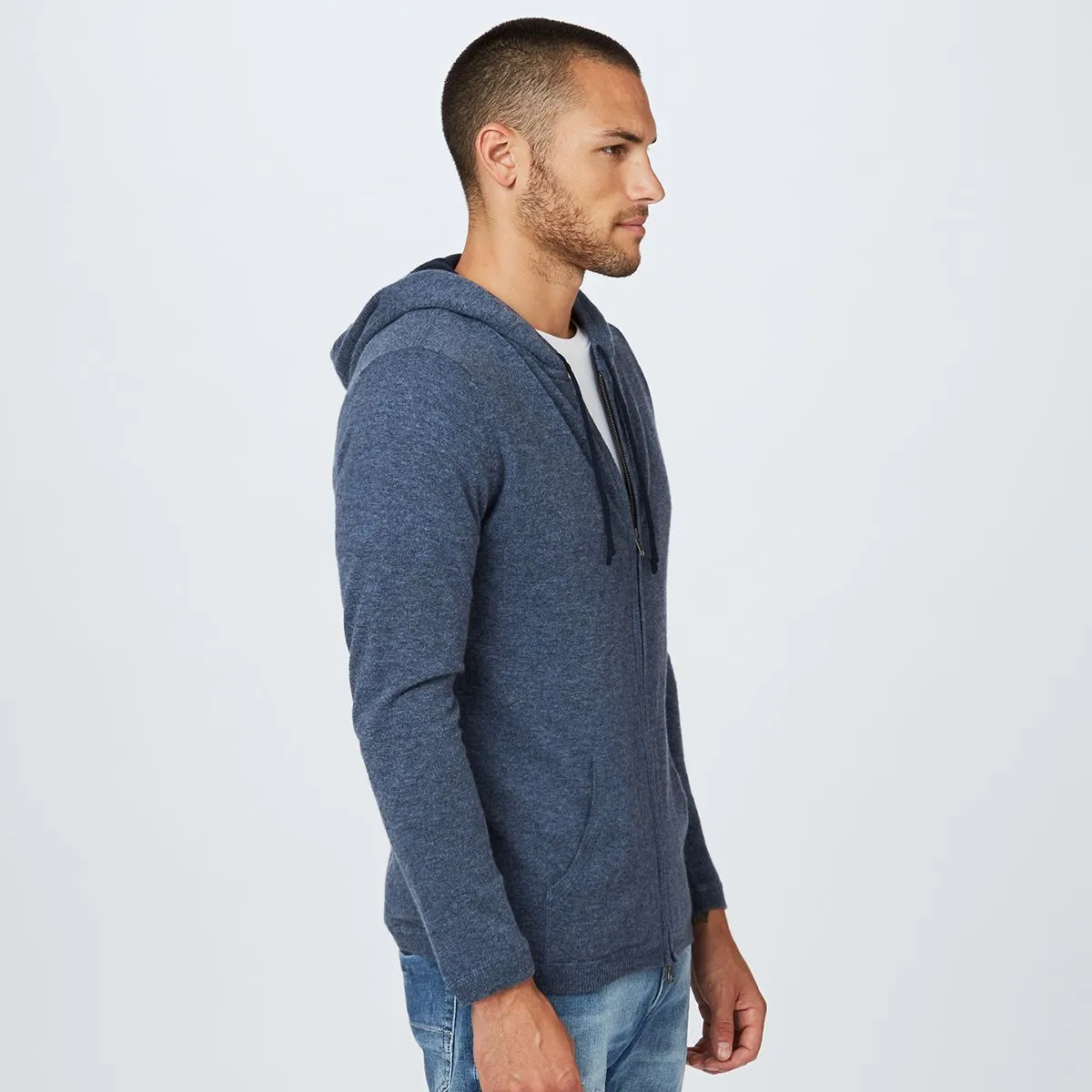 Cashmere Full Zip Hoodie sold by Autumn Cashmere product image thumbnail 2