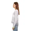 Boxy Stripe w/ Tuck Stitch sold by Autumn Cashmere
