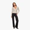 Open Pointelle Sequin V-Neck Cardigan sold by Autumn Cashmere