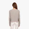 Tipped Scallop Shaker Crew sold by Autumn Cashmere