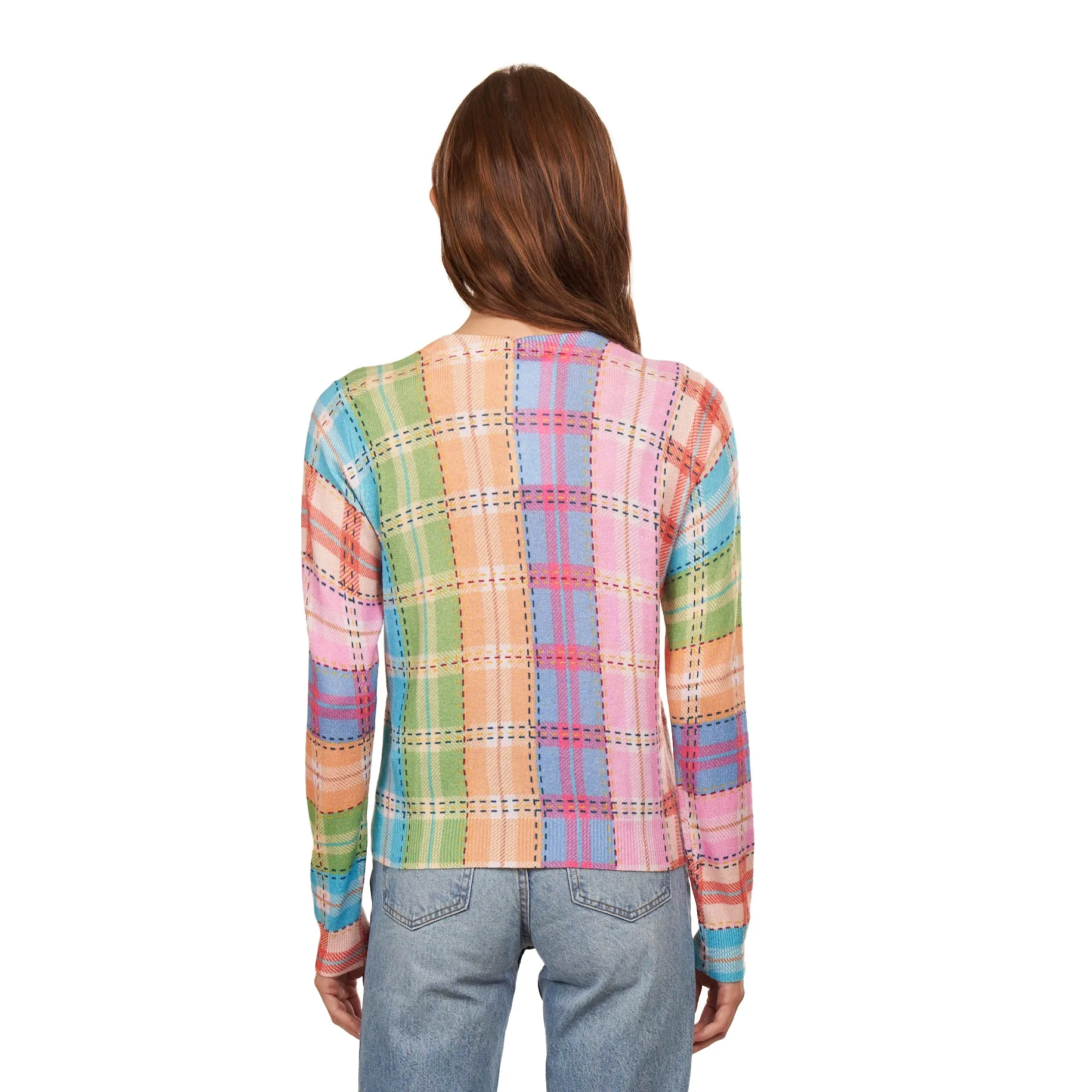Printed Plaid Crew sold by Autumn Cashmere product image thumbnail 3