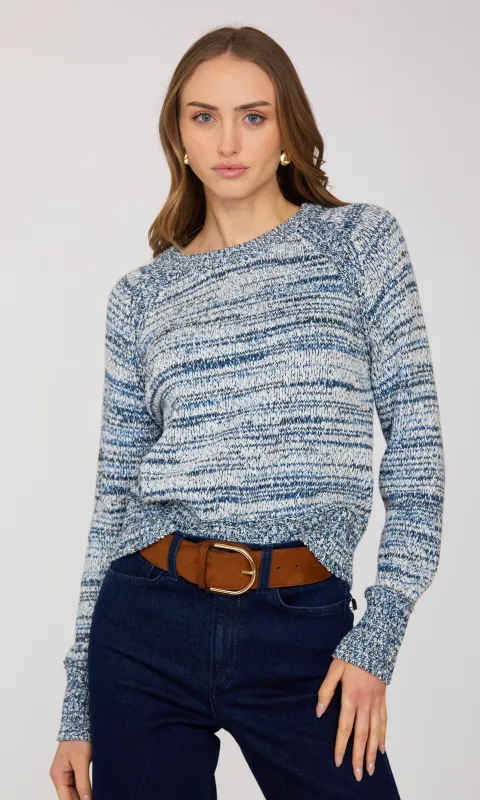 Slubby Tweed Crew sold by Autumn Cashmere