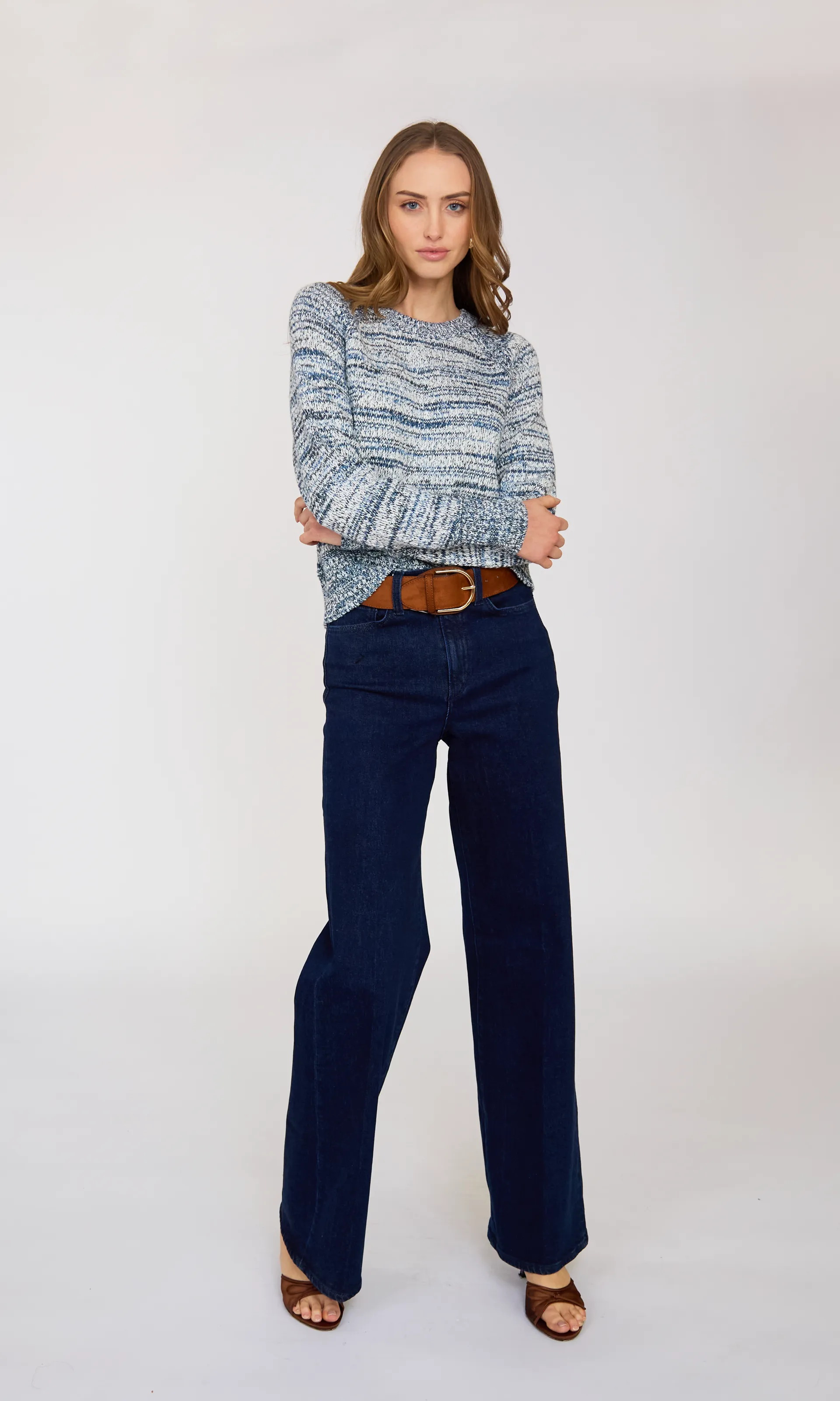 Slubby Tweed Crew sold by Autumn Cashmere product image thumbnail 4