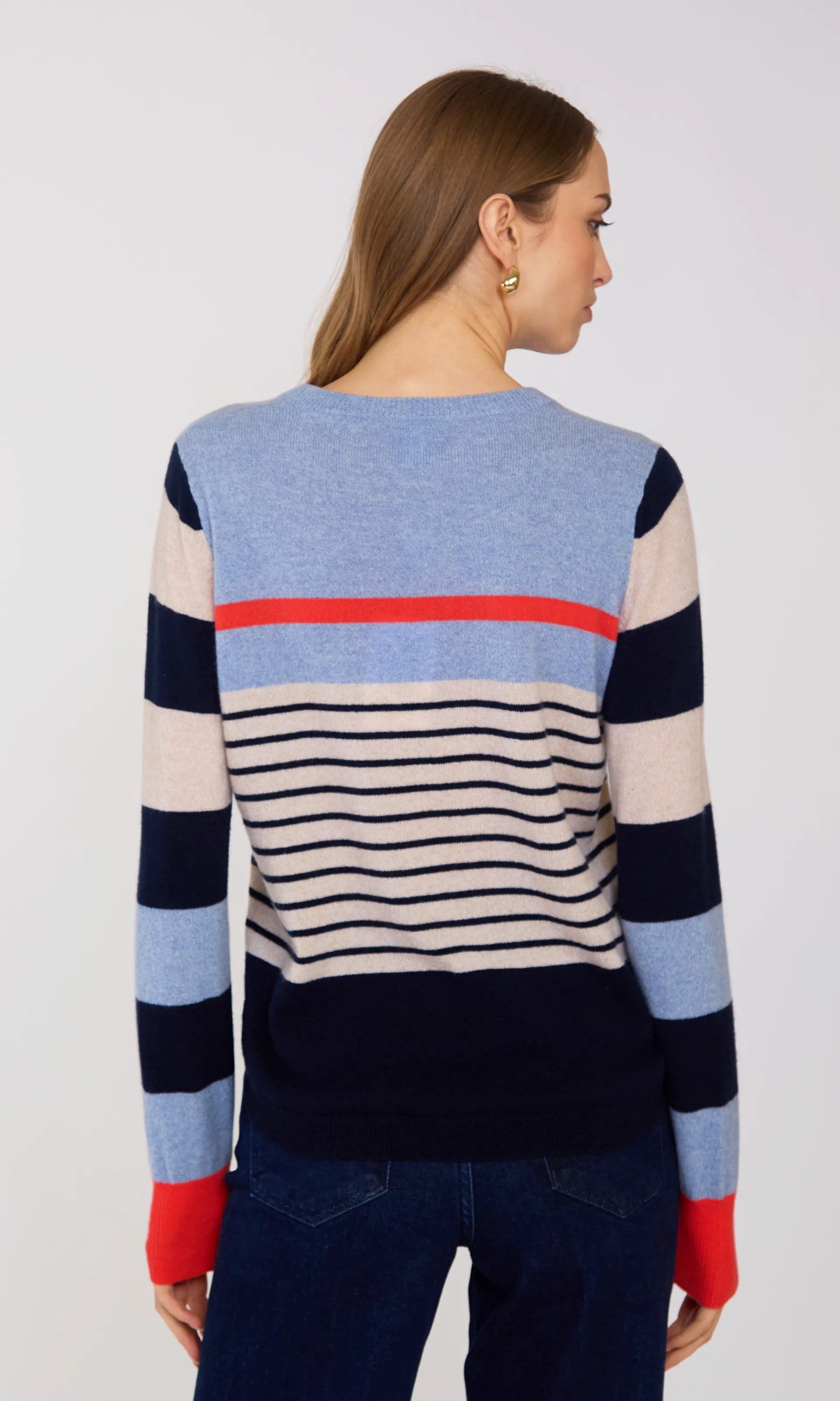Striped Shirttail Crew sold by Autumn Cashmere product image thumbnail 4