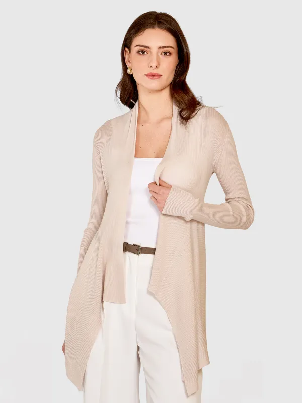 Rib Drape in Canvas sold by Autumn Cashmere