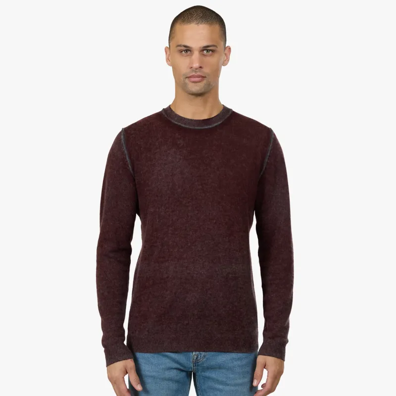 Inked Crew w/ Contrast Stitch sold by Autumn Cashmere