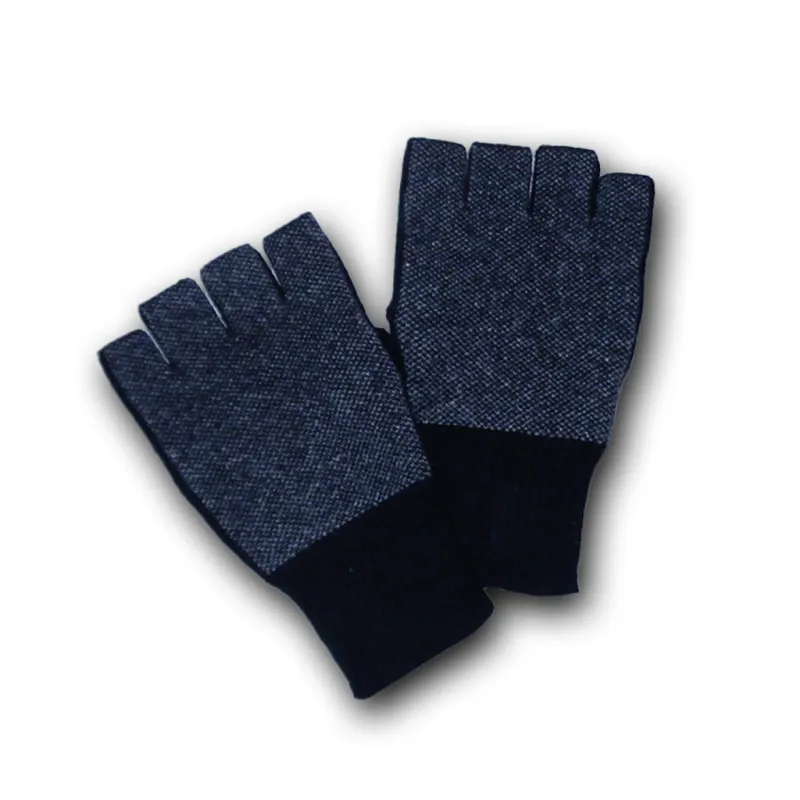 Men's Fingerless Glove w/ Birdseye Stitch sold by Autumn Cashmere