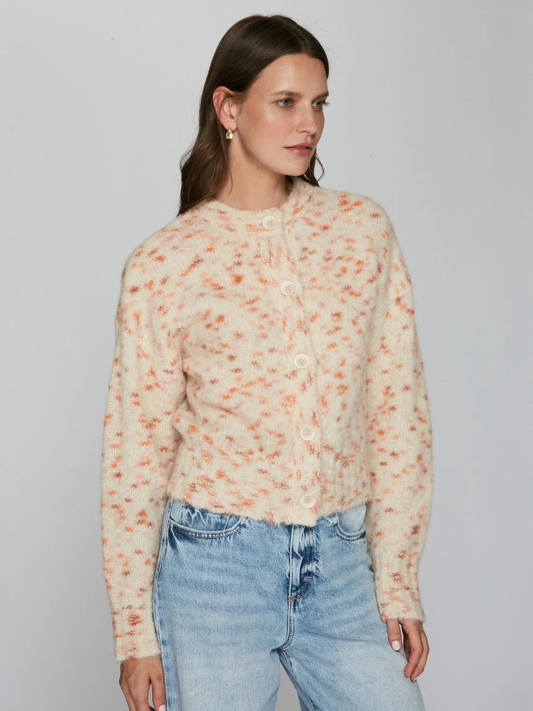 Lofty Cardigan in Sunset sold by Autumn Cashmere product image thumbnail 3