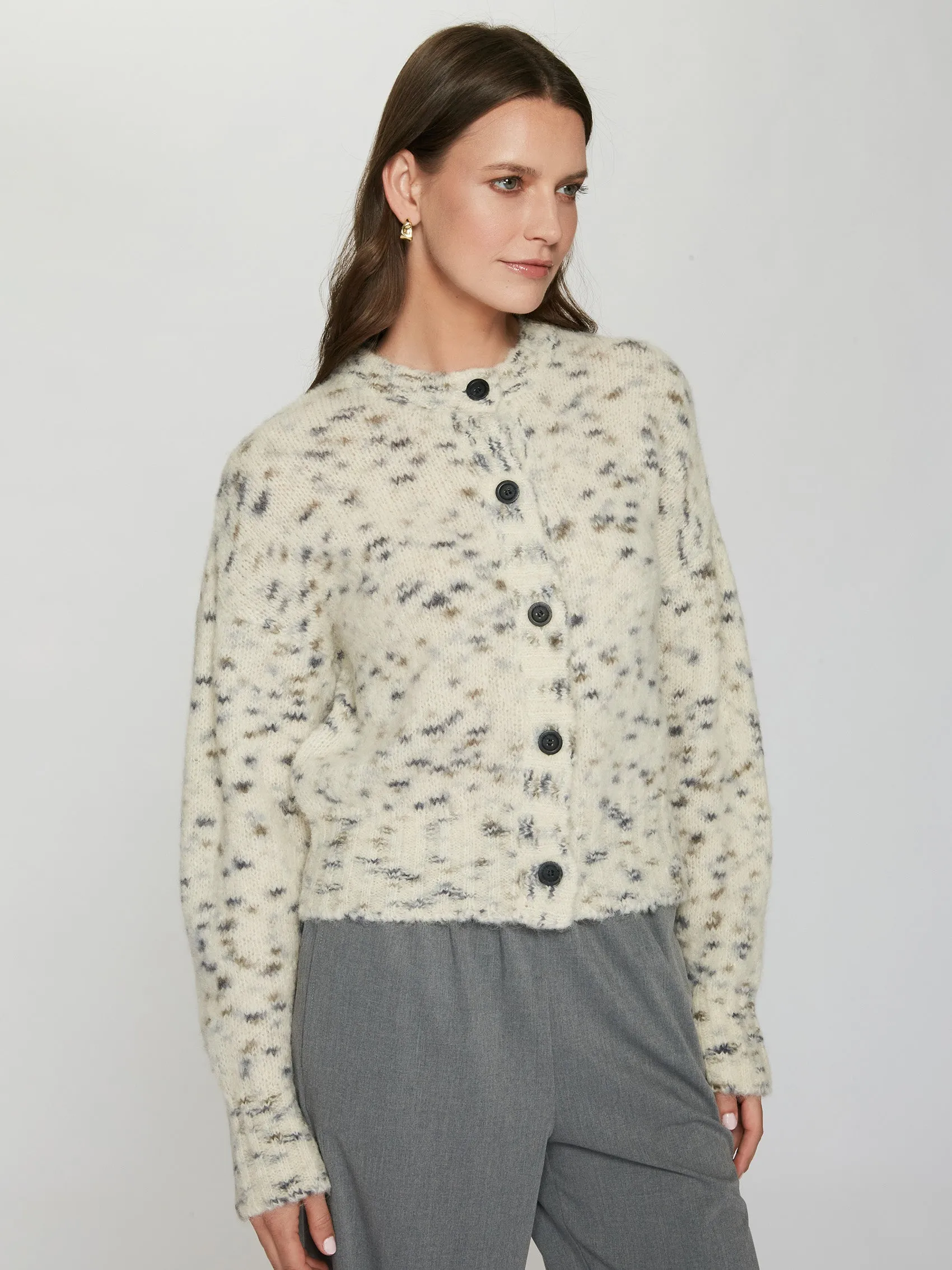 Lofty Cardigan in Domino sold by Autumn Cashmere product image thumbnail 3