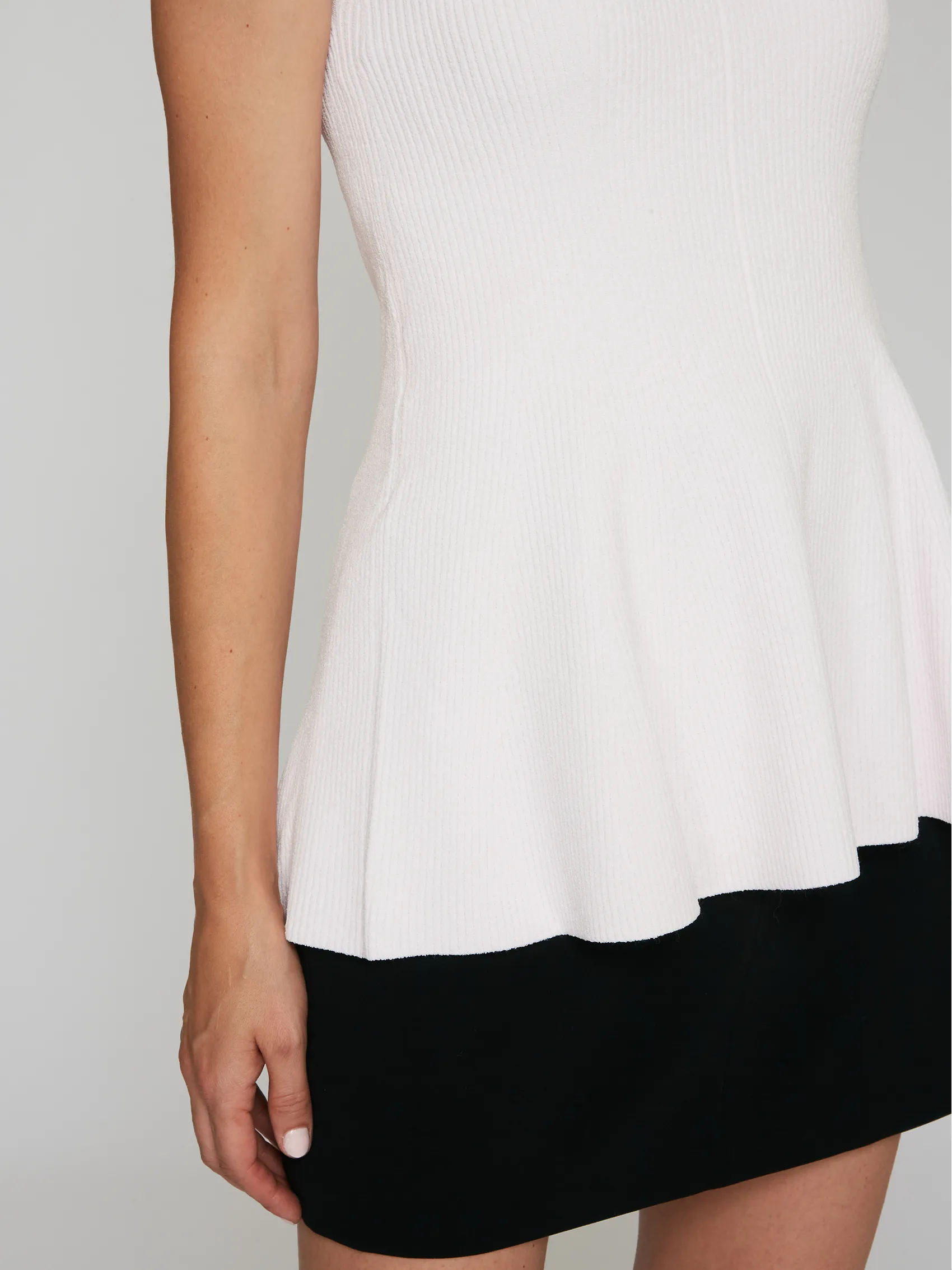 Fit and Flare Sleeveless Crew in Chiffon sold by Autumn Cashmere product image thumbnail 5